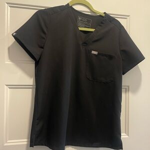 FIGS black scrub top. Size small.